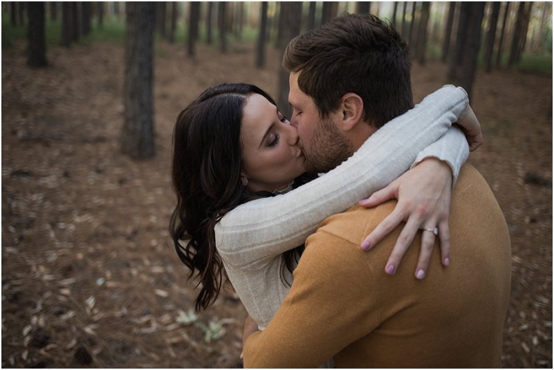 Engagement photos in Tsitsikamma