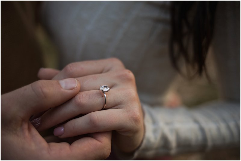 Engagement photos in Tsitsikamma