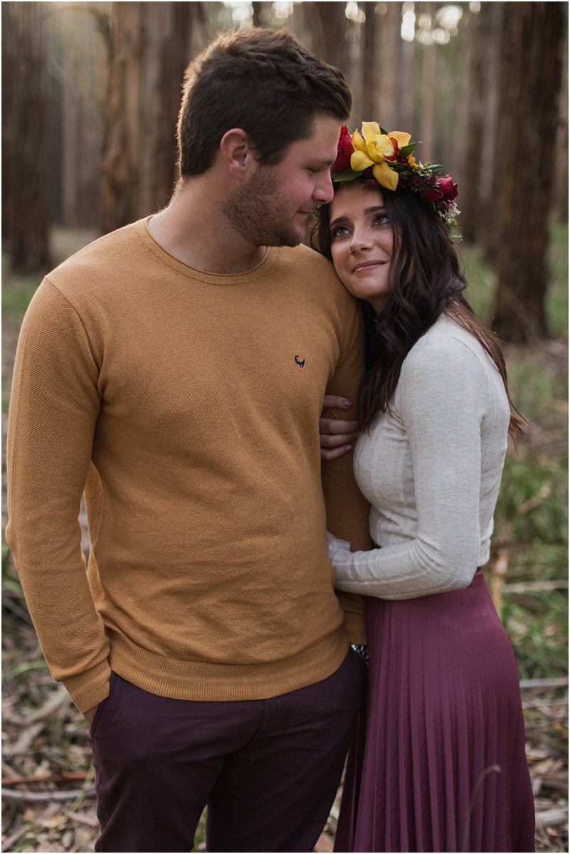 Engagement photos in Tsitsikamma