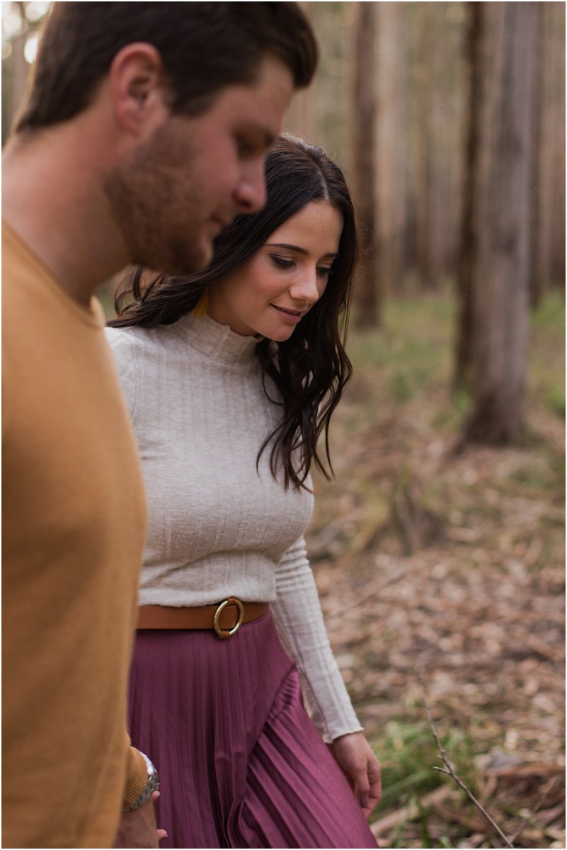 Engagement photos in Tsitsikamma