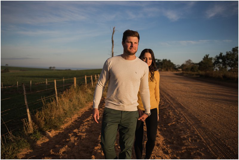 Engagement photos in Tsitsikamma