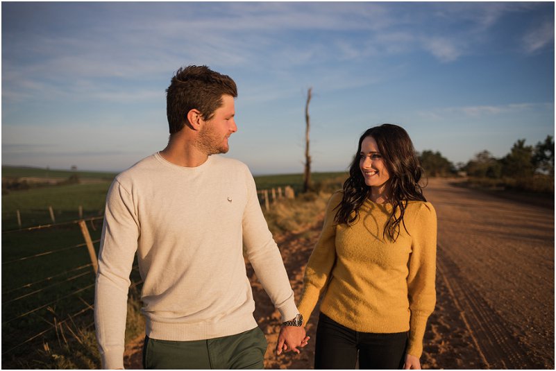 Engagement photos in Tsitsikamma