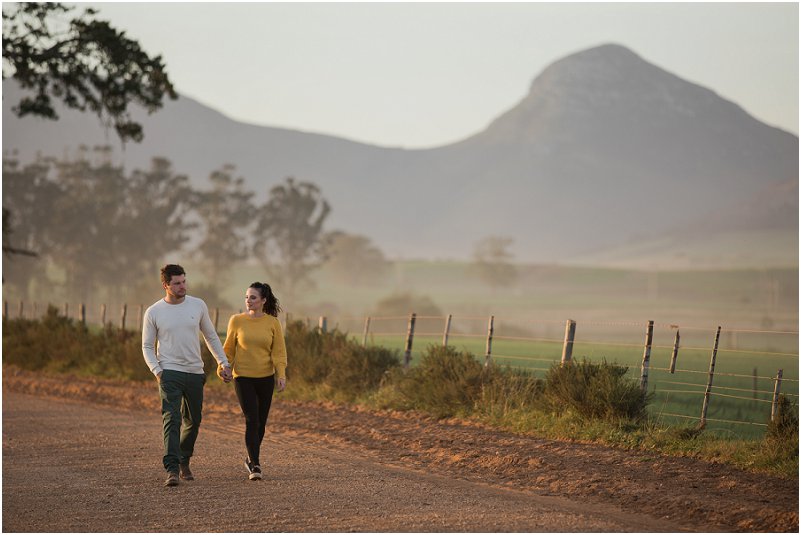 Engagement photos in Tsitsikamma