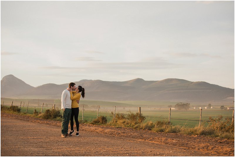 Engagement photos in Tsitsikamma