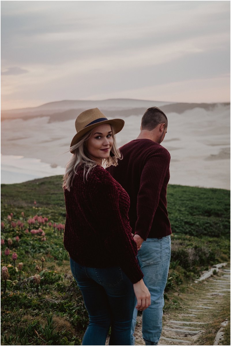 beach engagement shoot