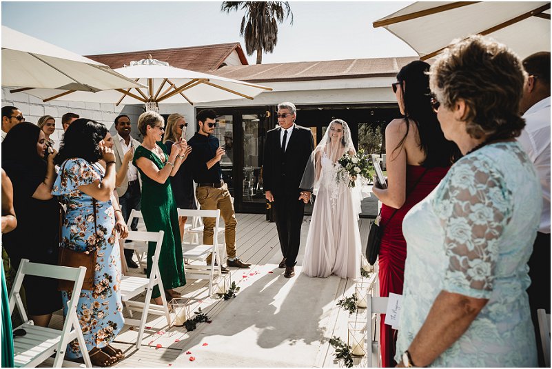 Desert wedding