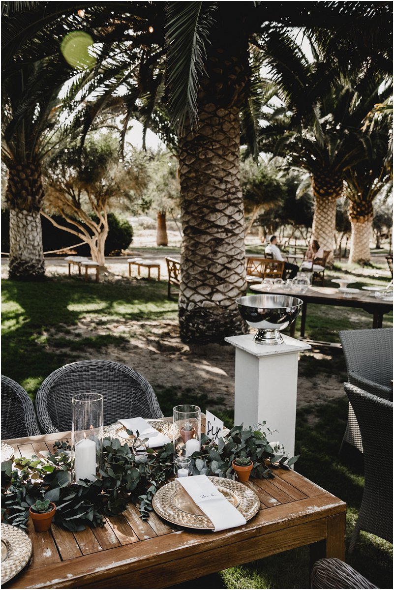 Desert wedding