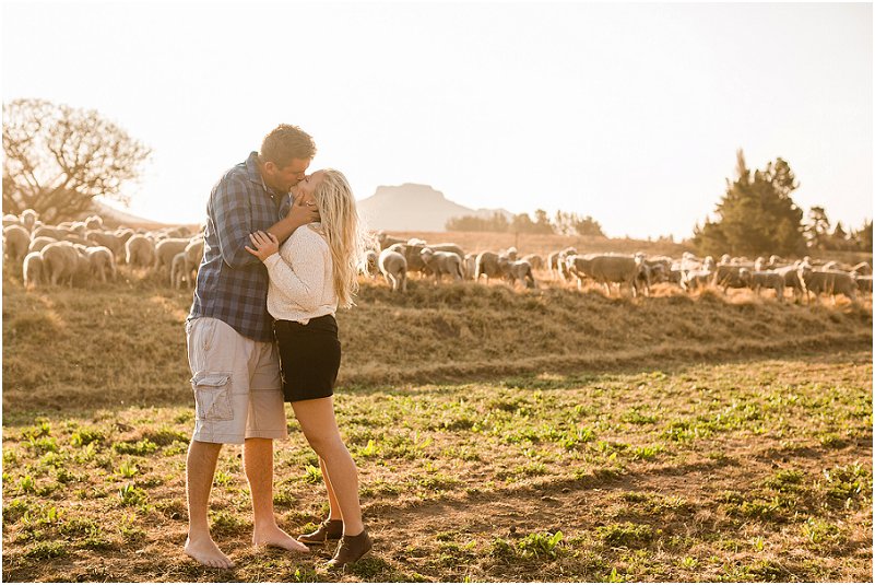 plaas verlowing fotosessie