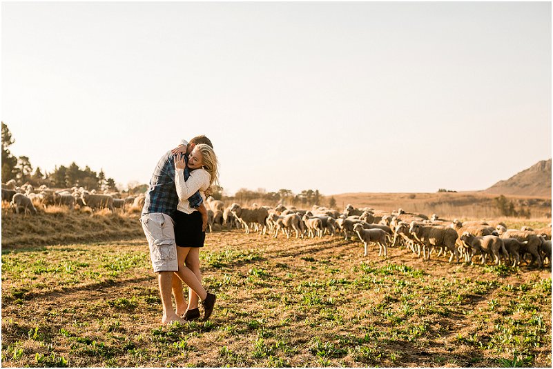 plaas verlowing fotosessie