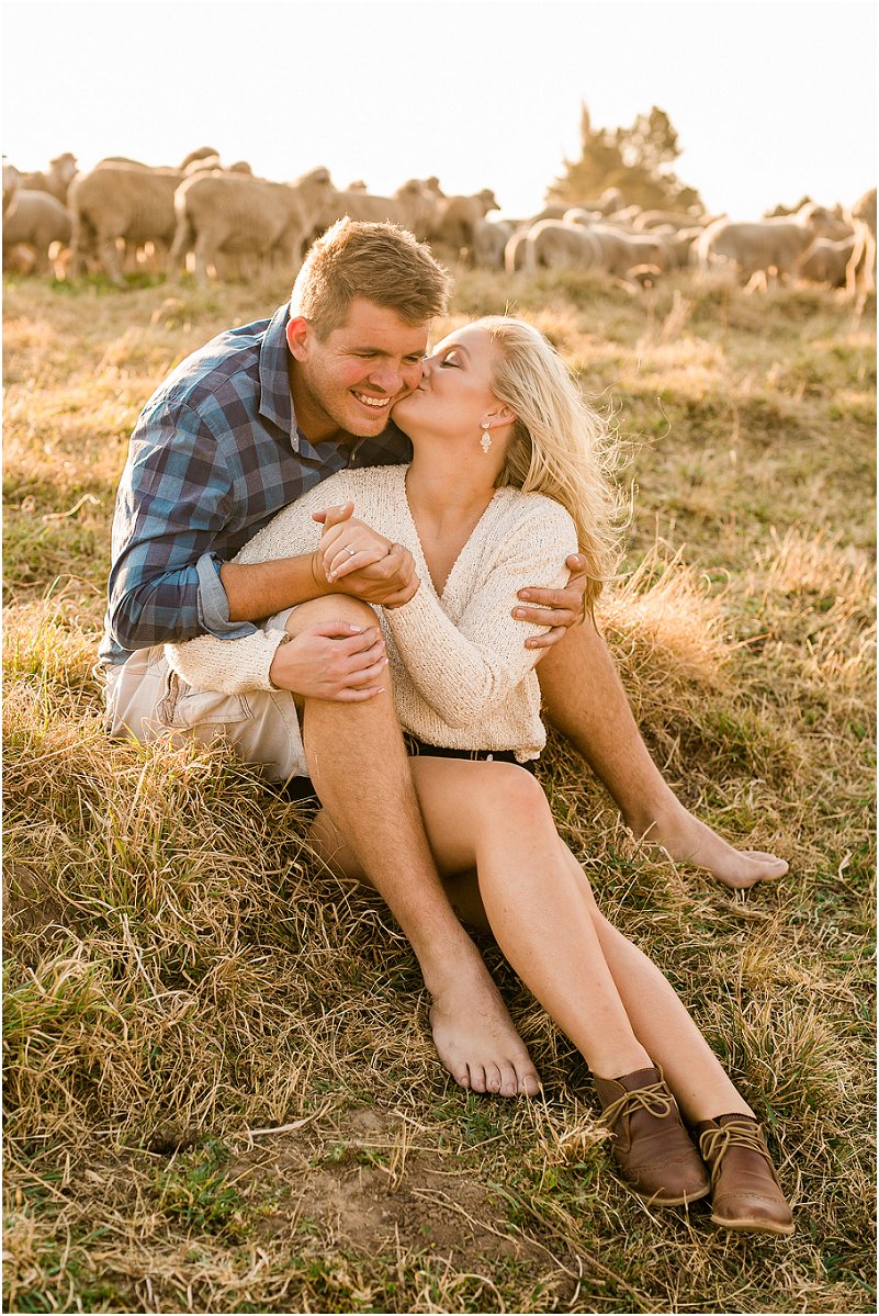 plaas verlowing fotosessie