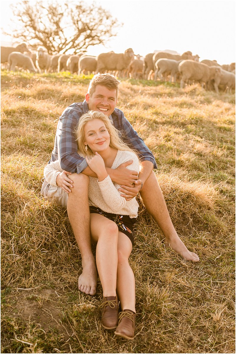 plaas verlowing fotosessie