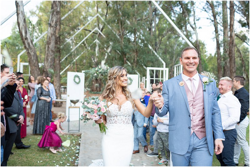 Lace on Timber Wedding