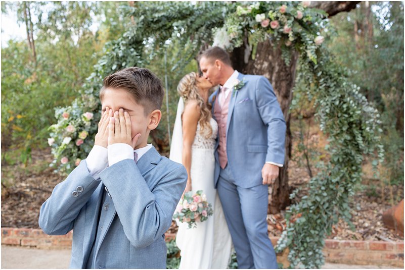 Lace on Timber Wedding