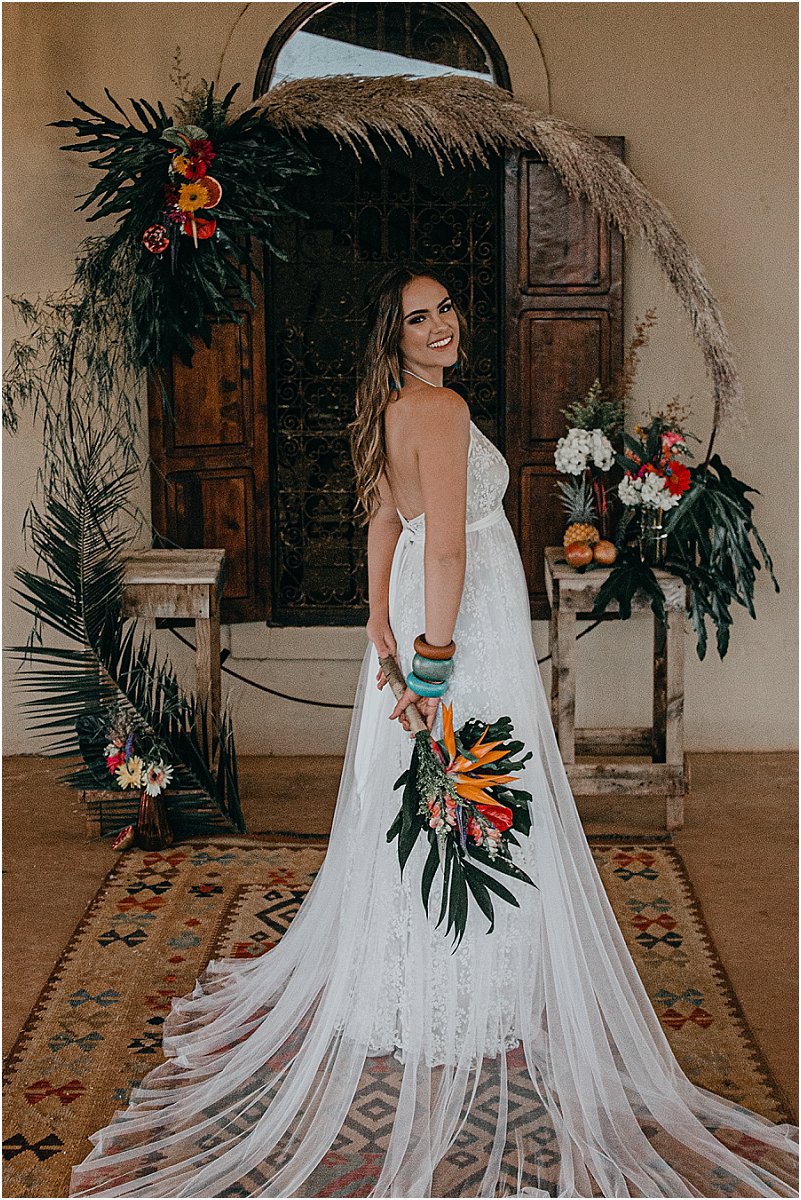 Tropical Bohemian Wedding Inspiration
