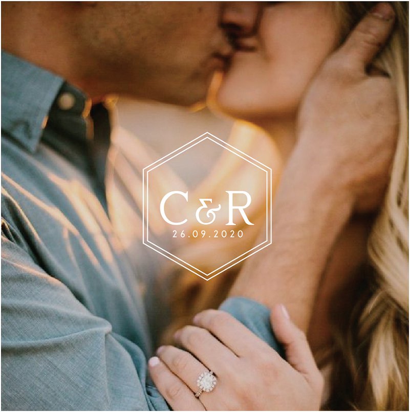 Modern Online Wedding Invitation Inspiration