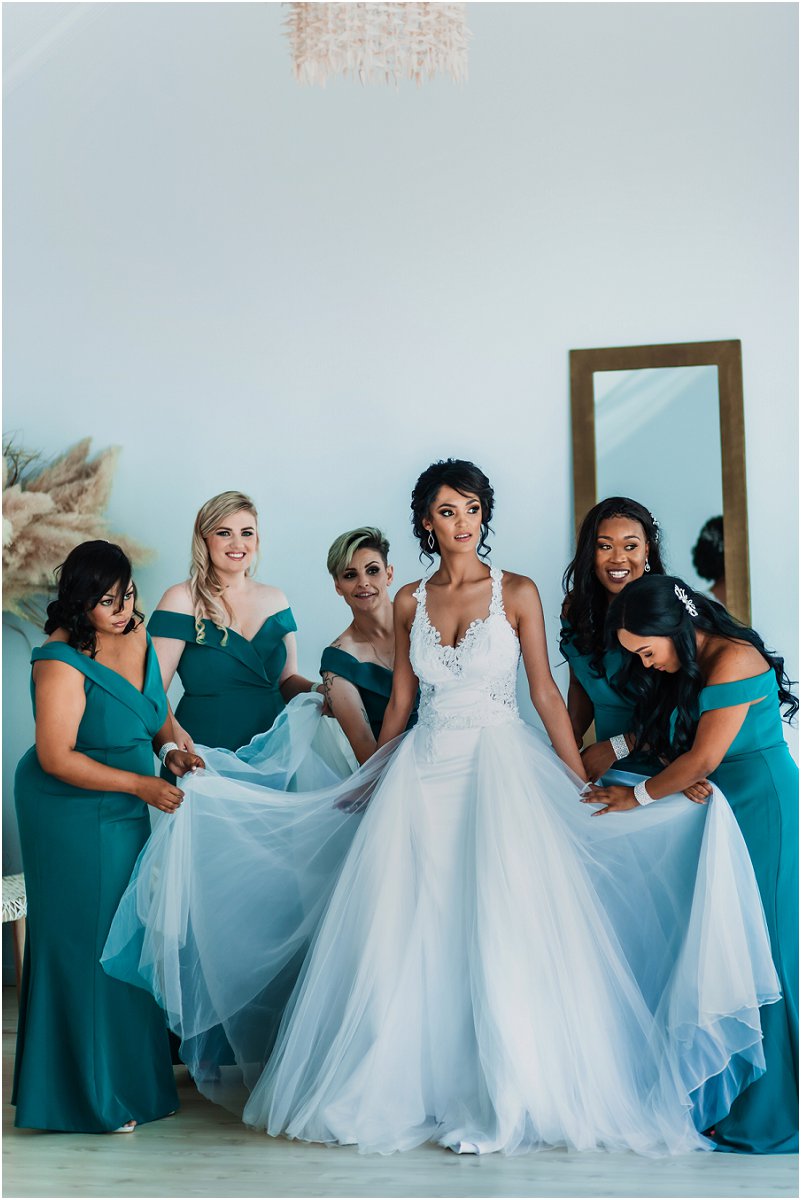 modern style wedding