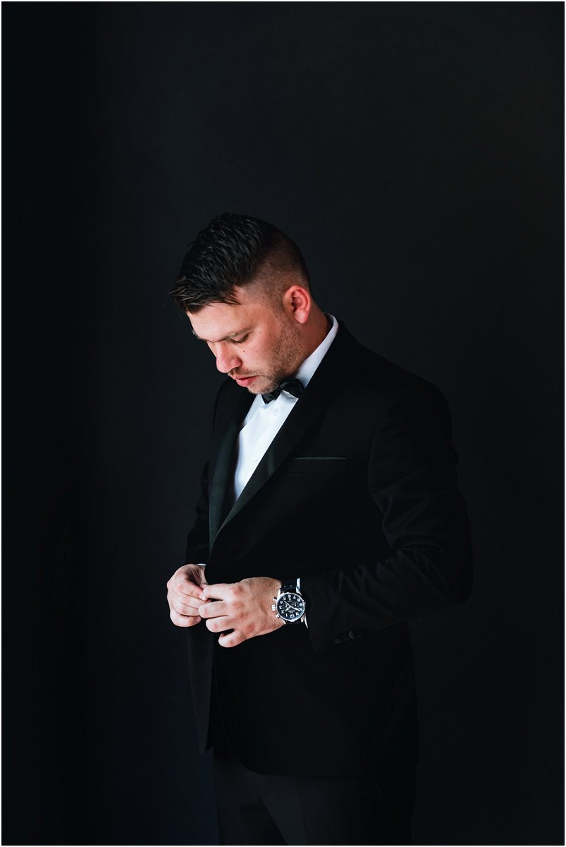 modern style wedding