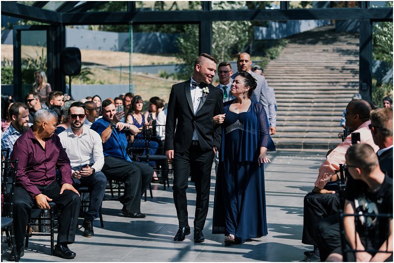 modern style wedding