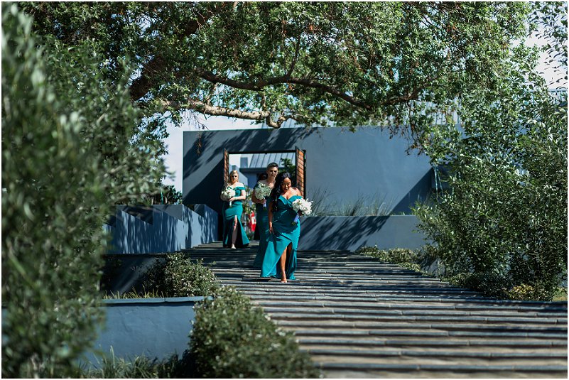 modern style wedding