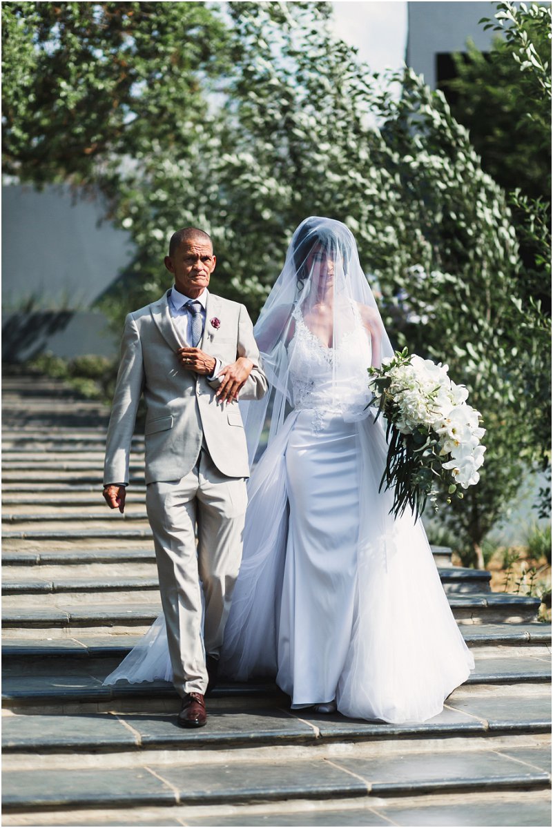 modern style wedding