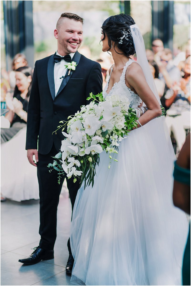 modern style wedding