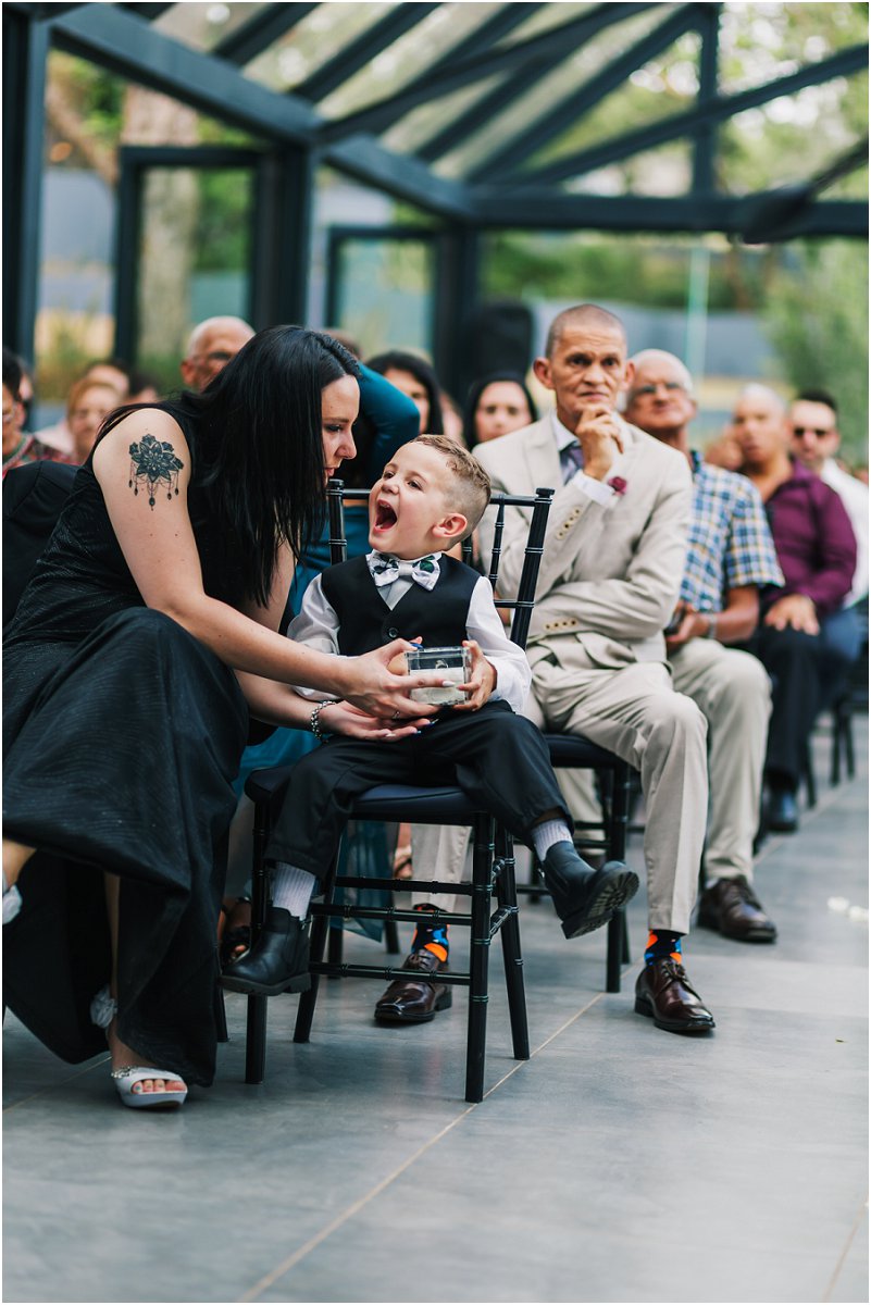 modern style wedding