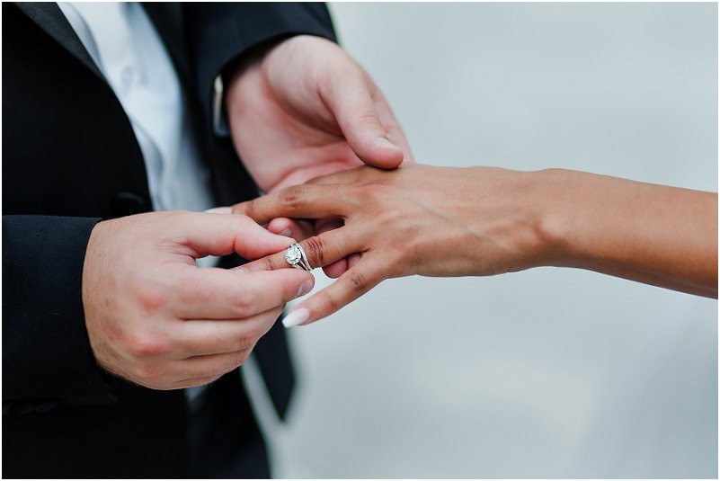 modern style wedding