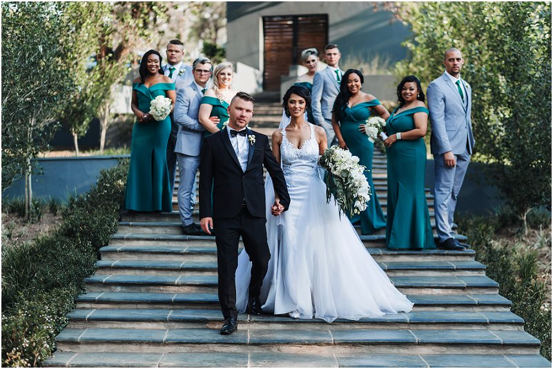 modern style wedding