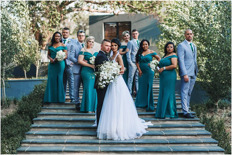 modern style wedding