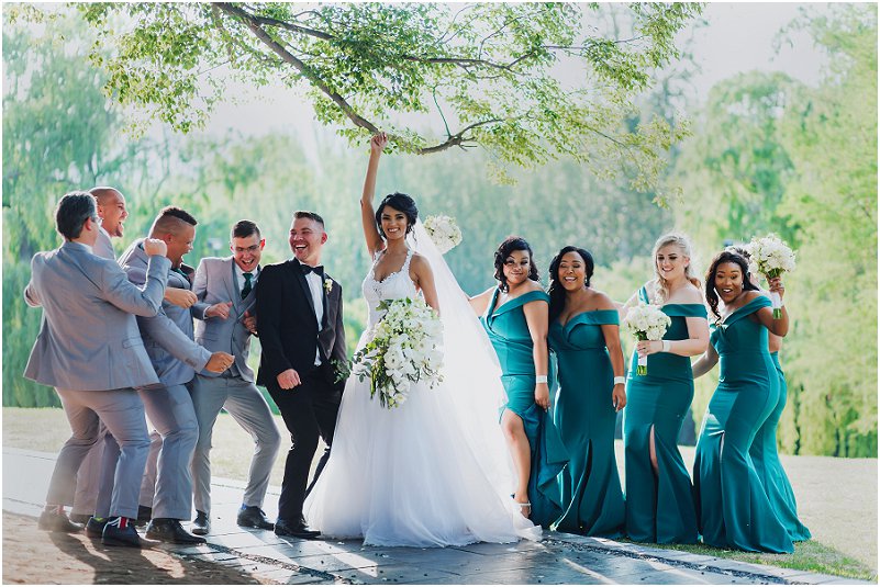 modern style wedding