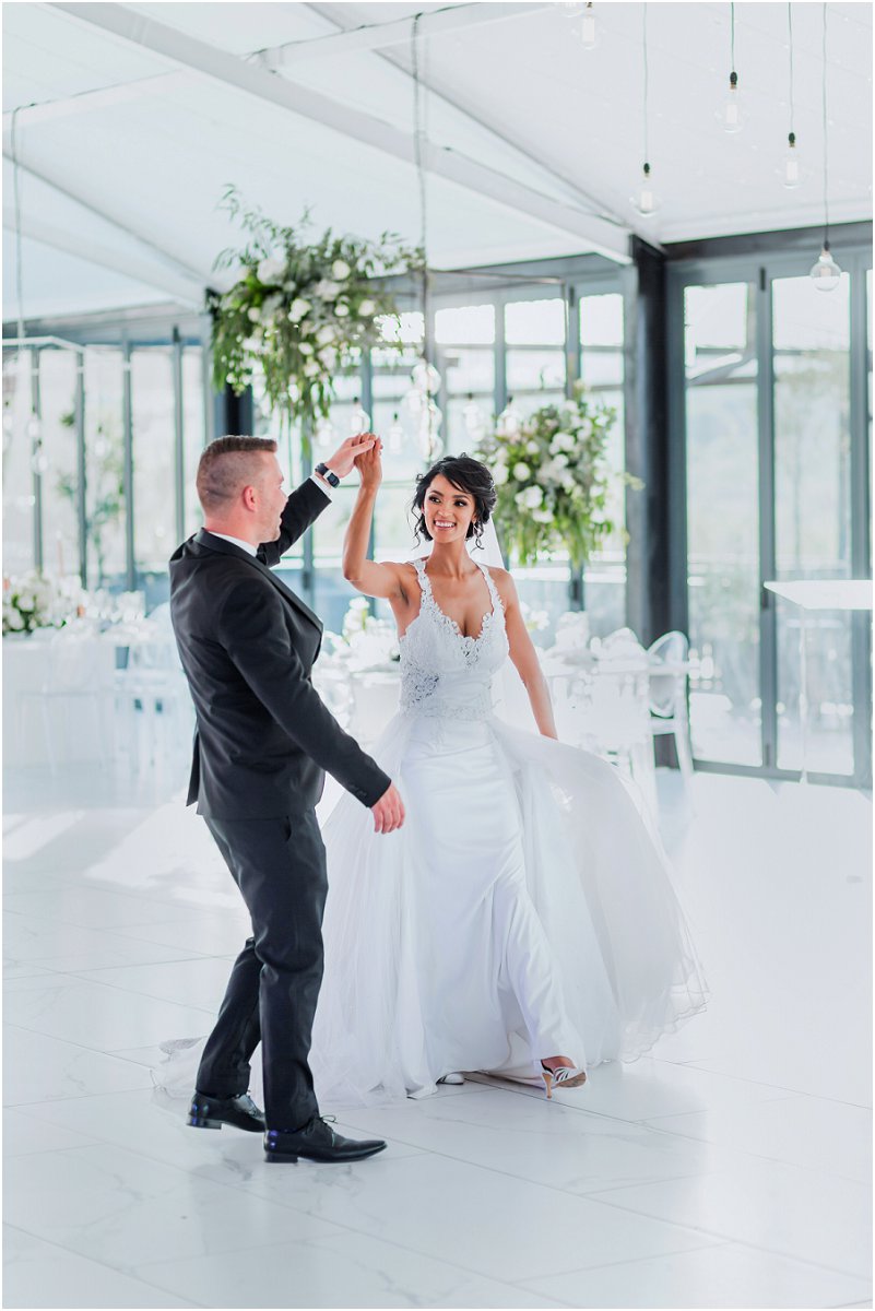 modern style wedding