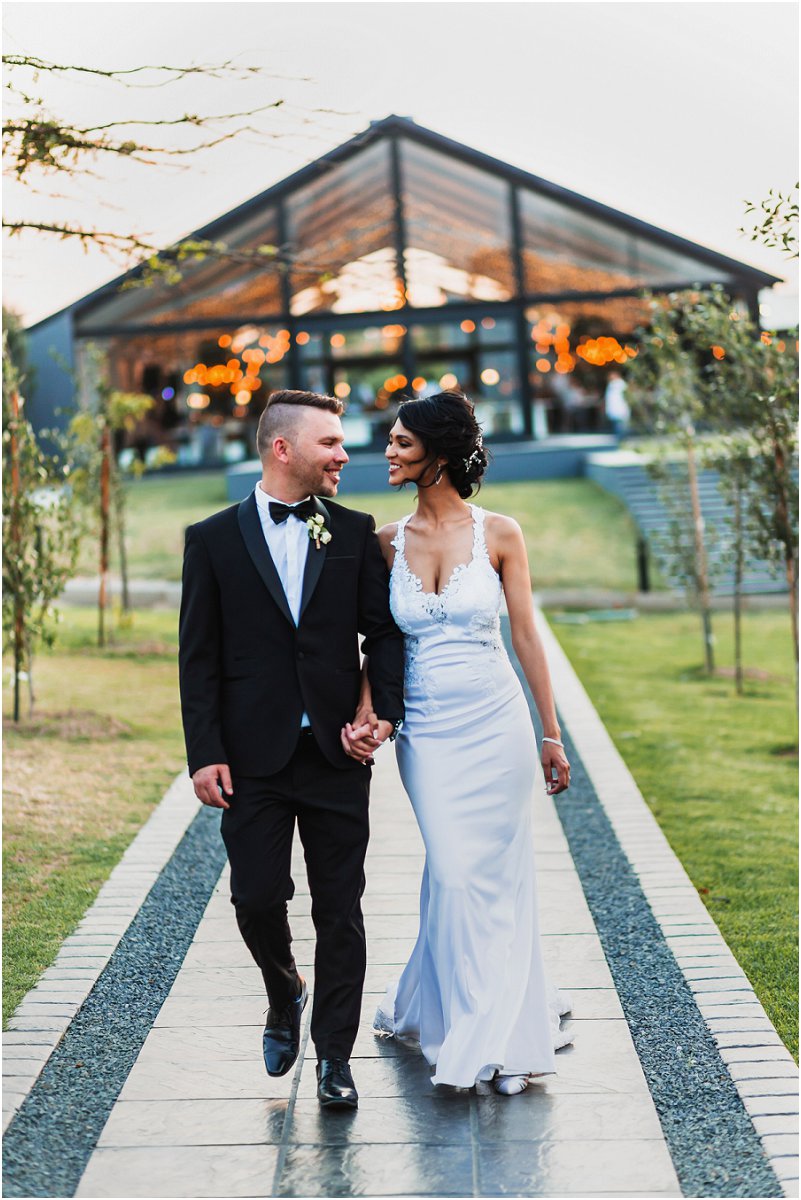 modern style wedding