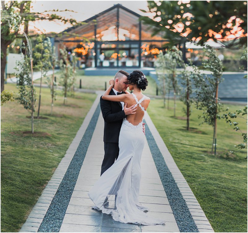 modern style wedding