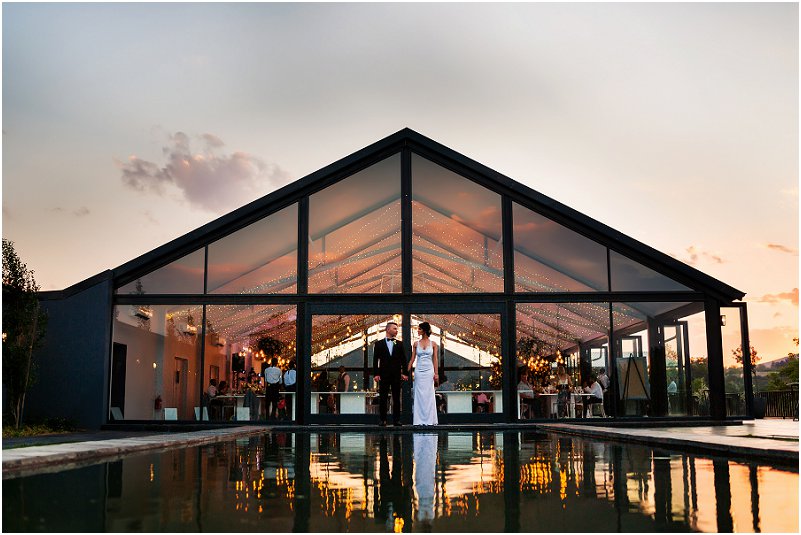 modern style wedding