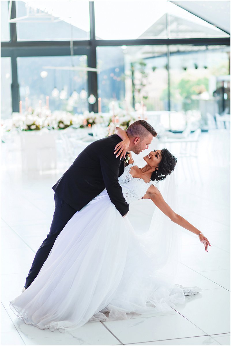 modern style wedding