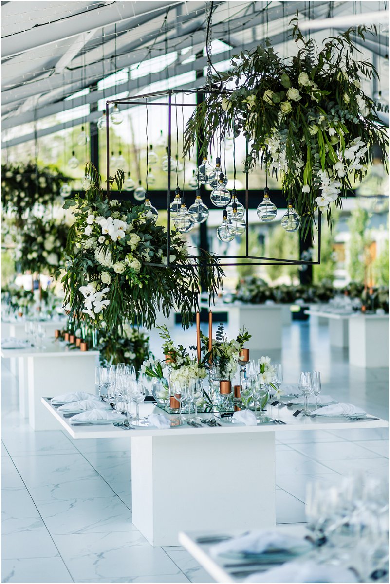 modern style wedding