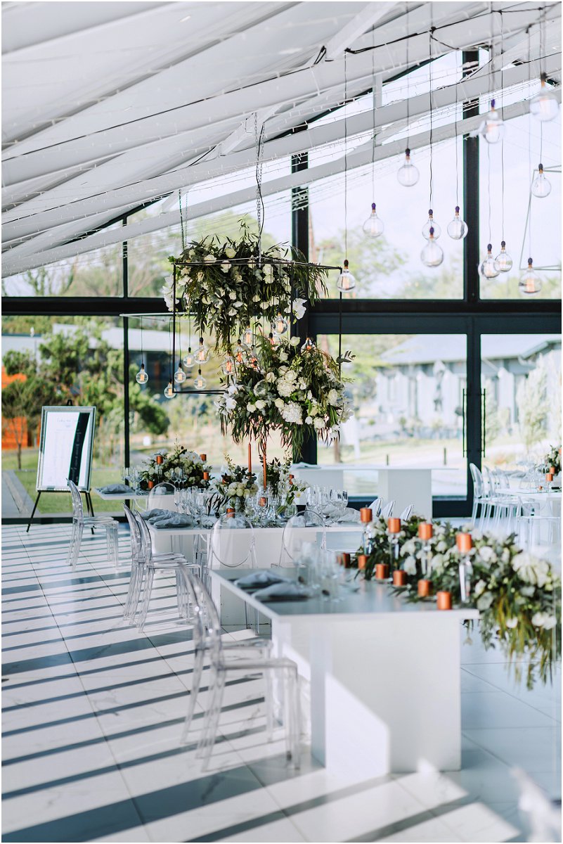 modern style wedding