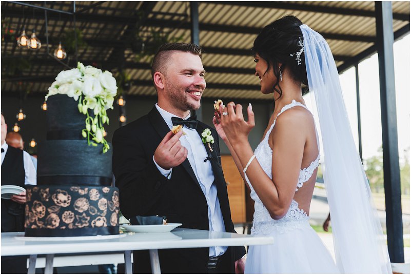 modern style wedding