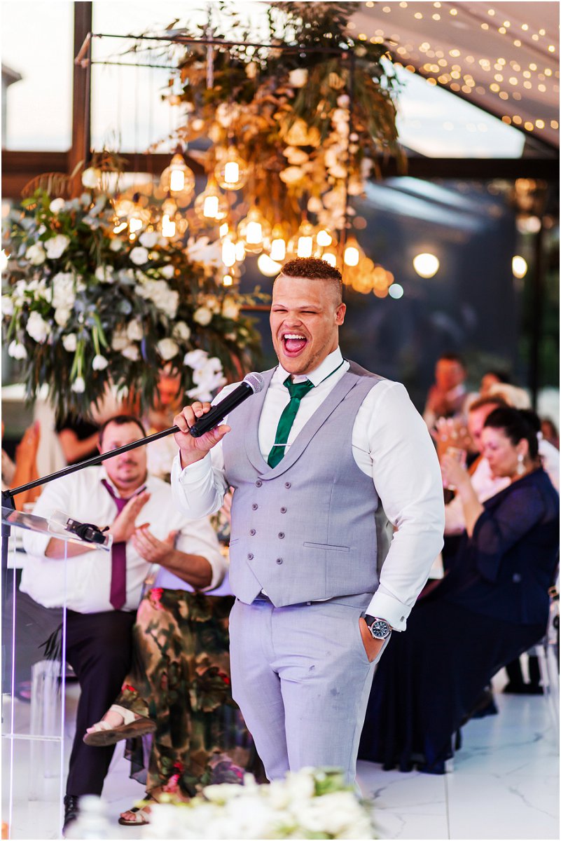 modern style wedding