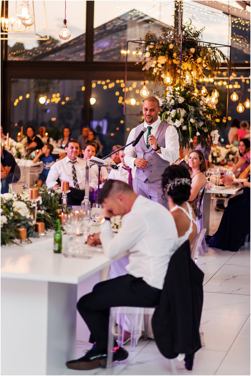 modern style wedding