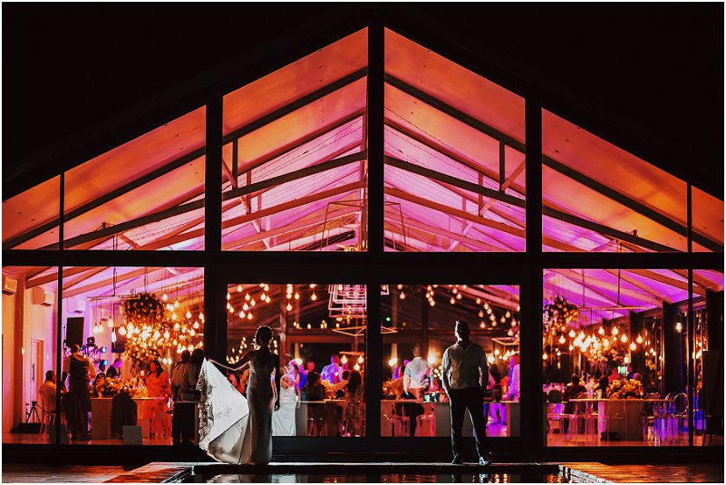 modern style wedding