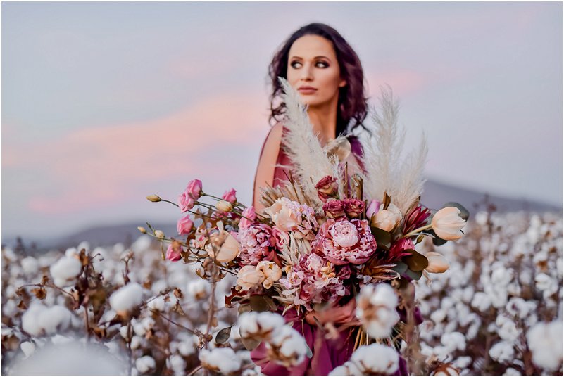 cottonfield wedding inspiration