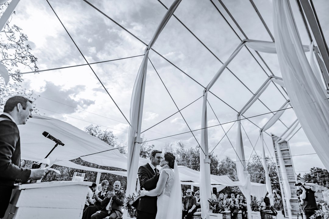 groen klassieke troue