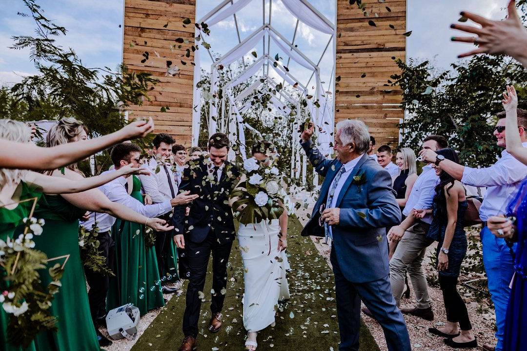 groen klassieke troue