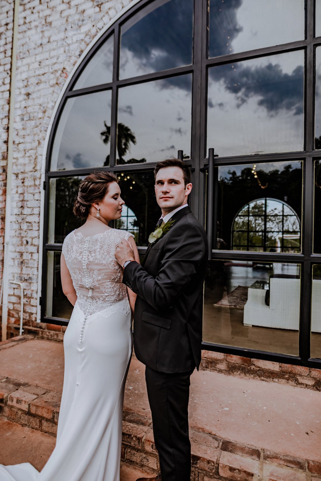 groen klassieke troue