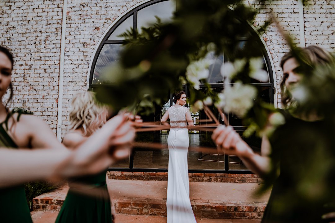 groen klassieke troue