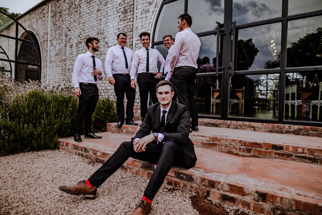 groen klassieke troue