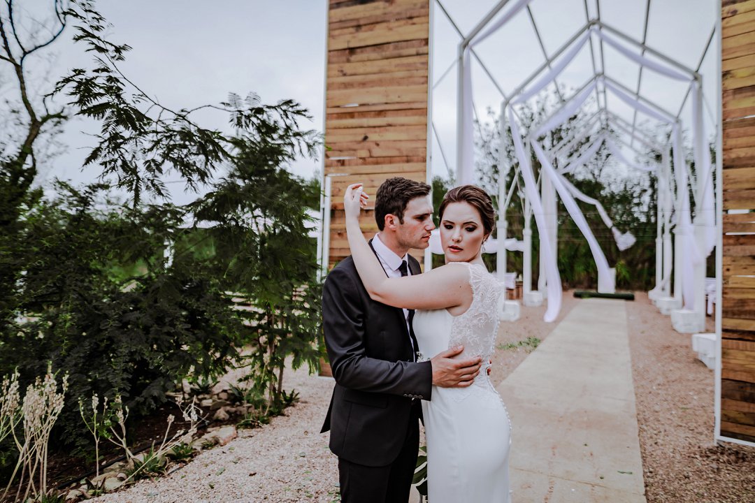 groen klassieke troue