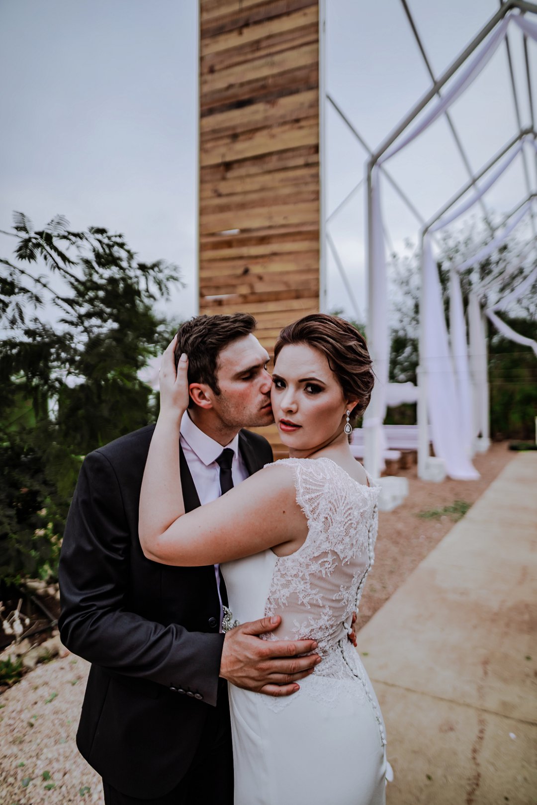 groen klassieke troue