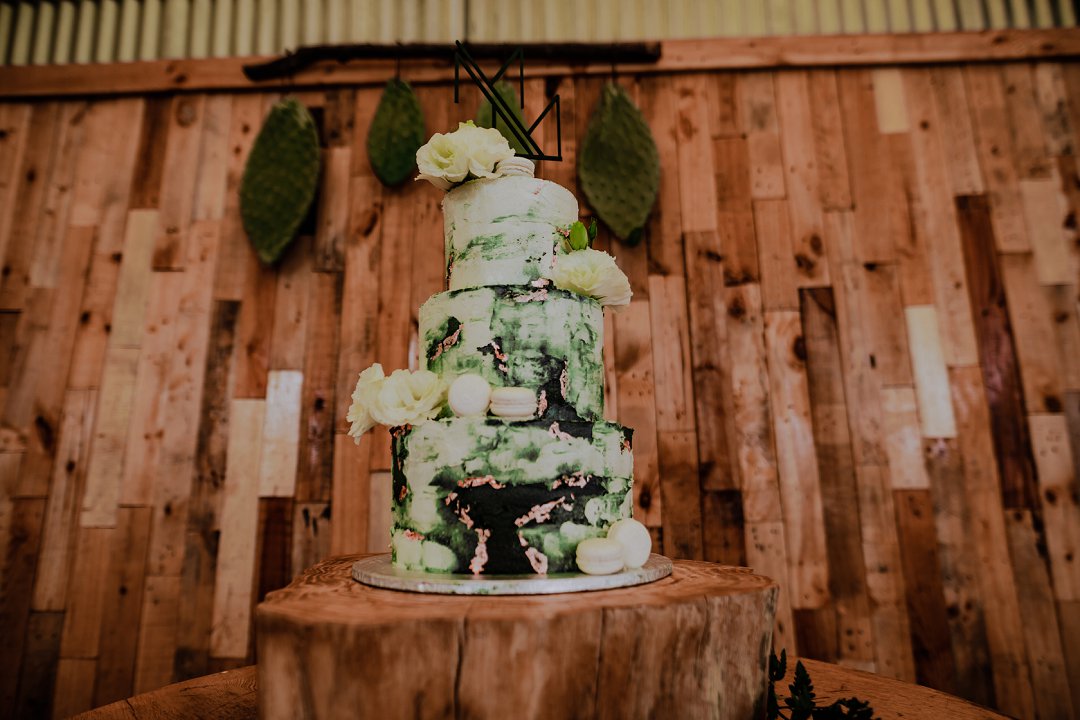 groen klassieke troue